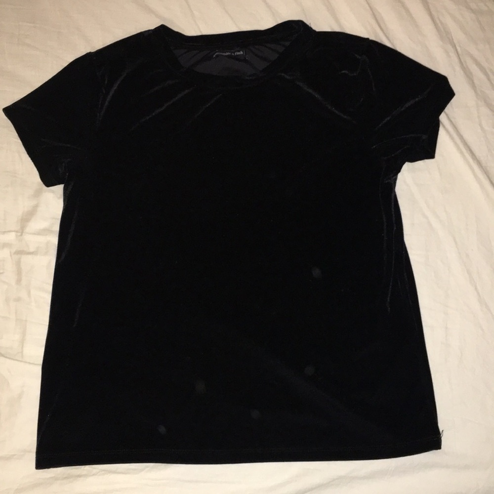 Black Velvet Abercrombie and Fitch t shirt